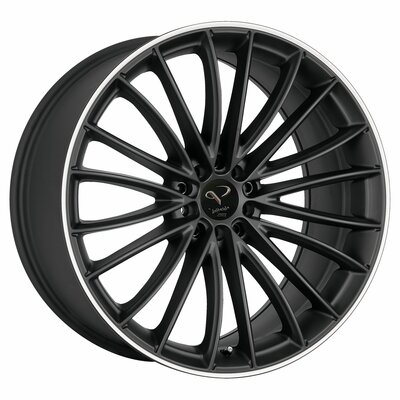 Corspeed Le Mans Mattblack Color Trim White | © Corspeed Sportswheels